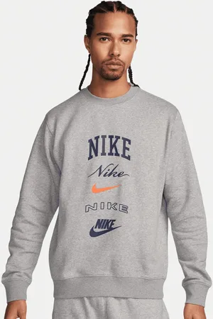 Nike Club Basketball Crew Stack GX uomo Felpe con cappuccio e felpe taglia S Abbigliamento