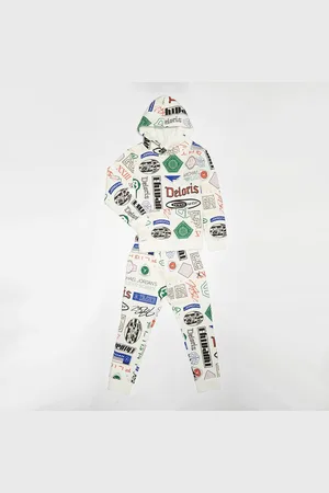 Jordan JDB Michael Brooklyn All Over Print Fleece Pullover Set, di _1, Tutine e set per neonati, in