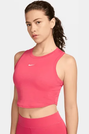 Nike Sportswear Essential Rib Crop Tanktop donna Top taglia XS Abbigliamento