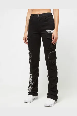 smoke rise Utility High Straight Pants donna Cargo taglia XS Abbigliamento