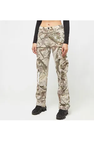 smoke rise Utility High Straight Pants donna Cargo taglia XS Abbigliamento
