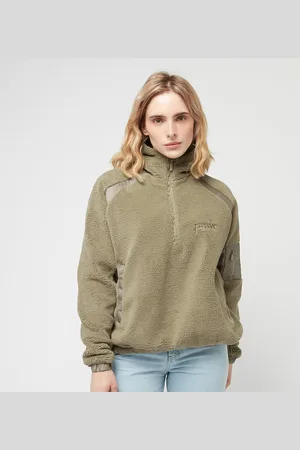 Pegador Bonny Teddy Fabric Mix Halfzip donna Felpe con cappuccio e felpe taglia XS Abbigliamento