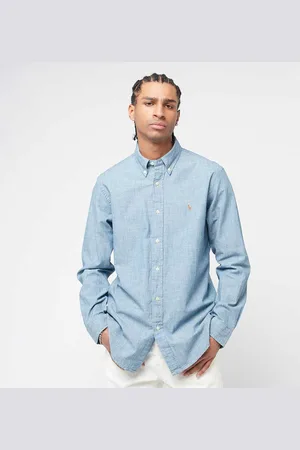 Ralph Lauren Long Sleeve Sport Shirt uomo Camicie taglia S Abbigliamento