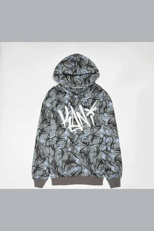 Karl Kani Star Camo Oversize Hoodie Junior unisex Felpe con cappuccio e felpe taglia 110/116 Abbigliamento