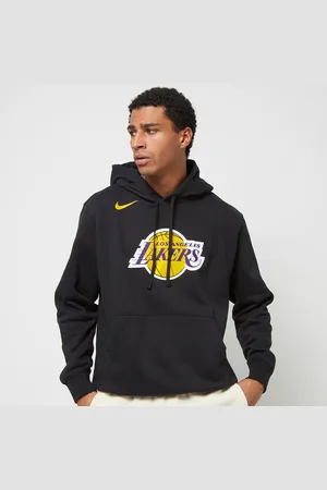 Nike NBA Los Angeles Lakers Club Hoodie uomo Felpe con cappuccio e felpe taglia S Abbigliamento