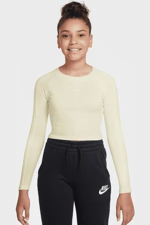 Nike Sportswear Long Sleeve Top Dance unisex Maniche lunghe taglia 137 Abbigliamento