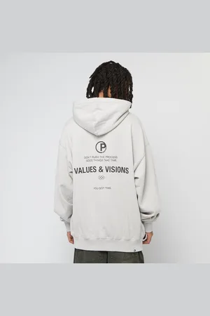 Pegador Clinton Oversized Hoodie uomo Felpe con cappuccio e felpe taglia S Abbigliamento