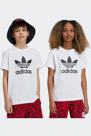 adidas T-shirt Trefoil unisex T-shirts e polo taglia 140 Abbigliamento