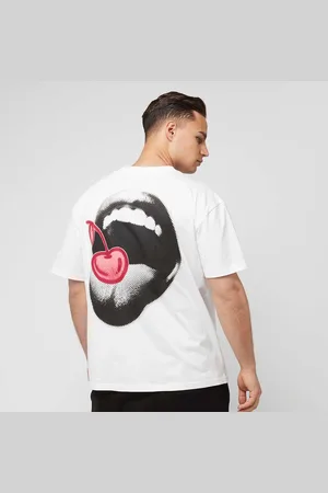 Mister Tee Cherry Good Oversize uomo T-shirts e polo taglia XS Abbigliamento