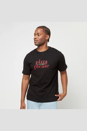 Mister Tee Pizza Please uomo T-shirts e polo taglia XS Abbigliamento