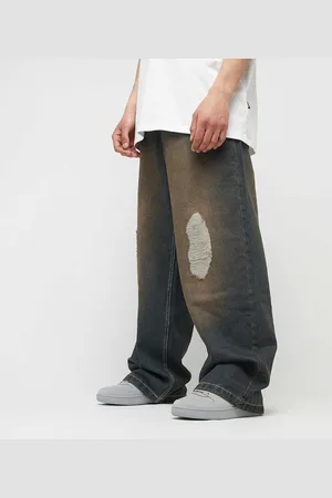 Karl Kani OG Distress Relaxed Baggy uomo Jeans taglia 32 Abbigliamento