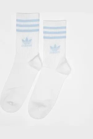 adidas Adicolor Crew Calze (3 Pack) unisex Calzini taglia 40-42 Abbigliamento