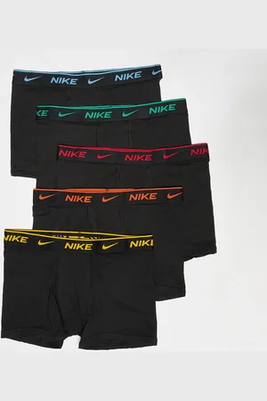 Nike 5 PACK - Color Pop Dri-FIT Everyday Cotton Youth Boxer Brief uomo Biancheria intima taglia 13Y-15Y Abbigliamento