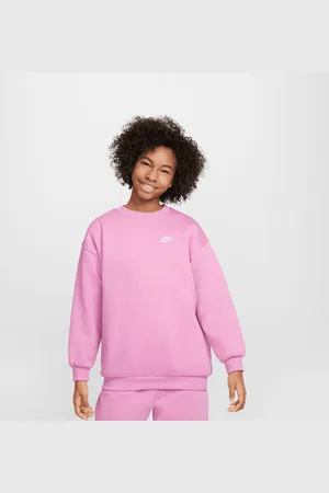 Nike Sportswear Club Fleece Oversized Crew unisex Felpe con cappuccio e felpe taglia 137 Abbigliamento