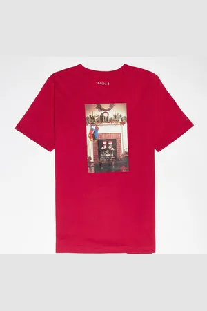 Jordan Air Eighty Five Crew Short Sleeve Tee unisex T-shirts e polo taglia 128-132 Abbigliamento