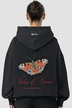 Pegador Fia Oversized Hoodie donna Felpe con cappuccio e felpe taglia XS Abbigliamento