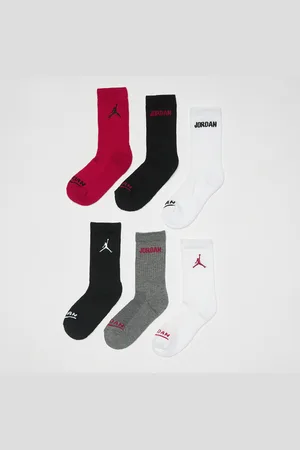Jordan 6 PACK - Legend Crew unisex Calzini taglia 23.5-27 Abbigliamento