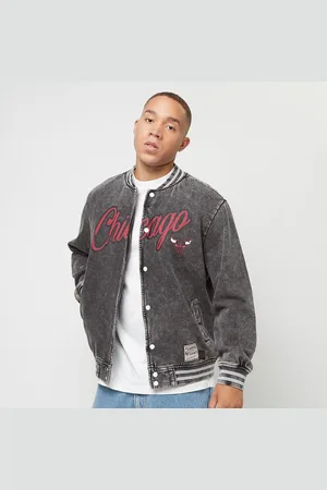 Mitchell & Ness NBA Oversized Varsity Jacket Chicago Bulls uomo Giacche college taglia S Abbigliamento