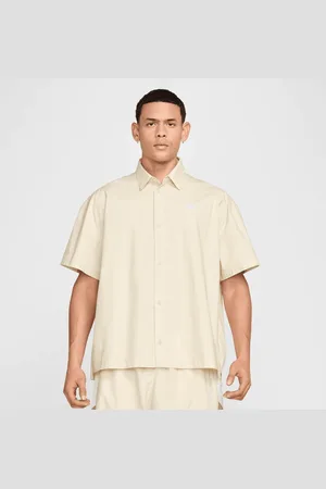 Nike Club Short Sleeve Buttoned Oversized Shirt, di __1, Camicie, in