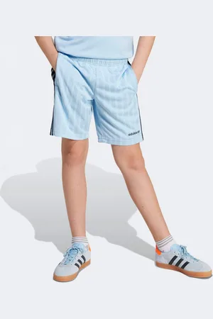 adidas 3-Stripes Poly Shorts unisex sportivi taglia 140 Abbigliamento
