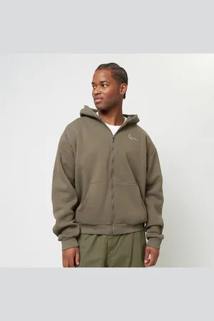 Karl Kani Small Signature Essential OS Ziphoodie uomo Felpe con cappuccio e felpe taglia S Abbigliamento