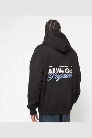 Pegador Colfa Oversized Hoodie uomo Felpe con cappuccio e felpe taglia S Abbigliamento