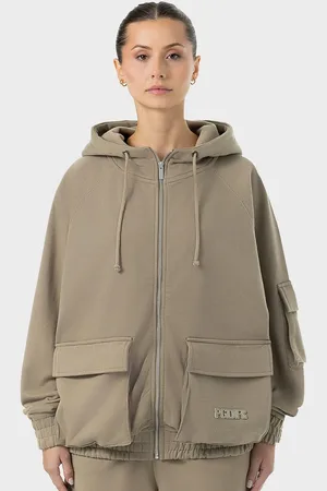 Pegador Nona Oversized Sweat Jacket donna Felpe con cappuccio e felpe taglia XS Abbigliamento