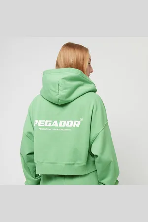 Pegador Lana Logo Cropped Sweat Jacket donna Felpe con cappuccio e felpe taglia M Abbigliamento
