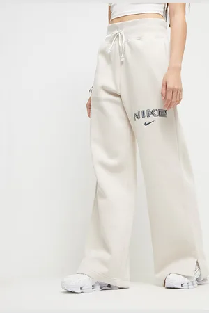 Nike Sportswear Phoenix High-Rise Logo Wide Leg Pants donna Pantaloni sportivi taglia L Abbigliamento