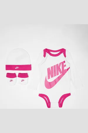 Nike Futura Logo Hat/Bodysuit/Bootie 3pc unisex Tutine e set per neonati taglia 6M-12M Abbigliamento