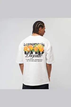 Dropsize Heavy Oversized Orange Lemonade T-Shirt uomo T-shirts e polo taglia S Abbigliamento