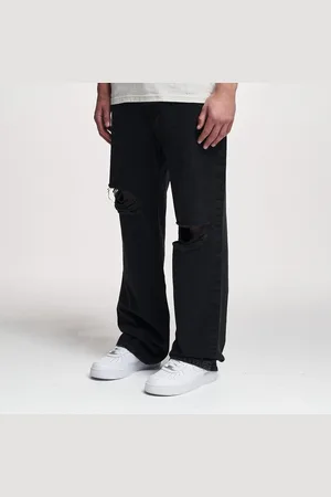2Y Anduin Ripped Baggy Jeans uomo taglia 31 Abbigliamento