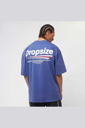 Dropsize Heavy Oversized Three Lines Back T-Shirt uomo T-shirts e polo taglia S Abbigliamento