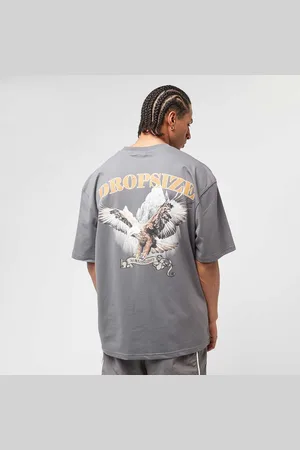 Dropsize Heavy Oversized Eagle T-Shirt uomo T-shirts e polo taglia S Abbigliamento