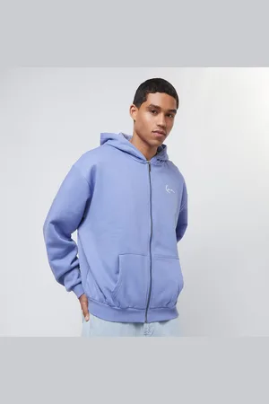 Karl Kani Chest Signature Essential Zip Hoodie uomo Felpe con cappuccio e felpe taglia S Abbigliamento