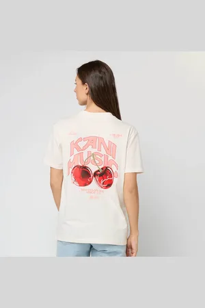 Karl Kani Signature Cherry Print Oversized T-Shirt donna T-shirts e polo taglia XS Abbigliamento