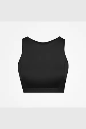Snocks Reggiseno sportivo con logo nella taglia XS in nero confezione da 1 top da donna di