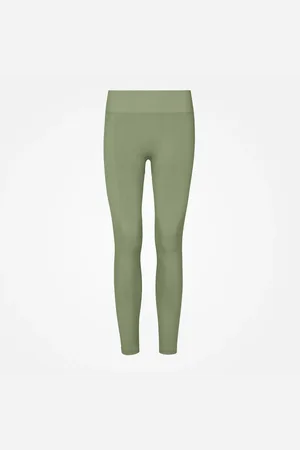 Snocks Leggings a vita alta senza cuciture nella taglia XS in verde chiaro confezione da 1 pantaloni da donna di