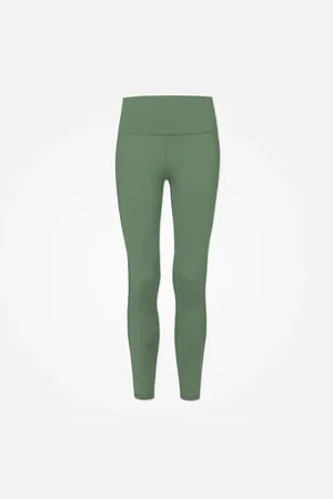 Snocks Leggings a vita alta taglia S in verde chiaro confezione da 1 pantaloni da donna di
