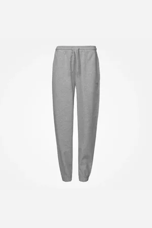 Snocks Pantaloni della tuta da donna dalla vestibilità ampia in taglia S in bianco confezione da 1 pantaloni da donna in cotone biologico di