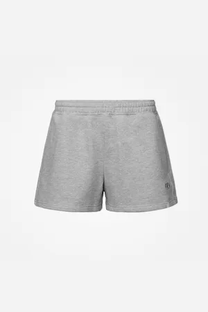 Snocks Pantaloncini in felpa da donna nella taglia XS in grigio chiaro confezione da 1 pantaloni da donna in cotone biologico di