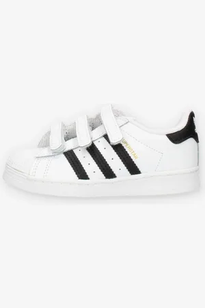adidas Superstar CF I Sneakers bianche e nere con strappi