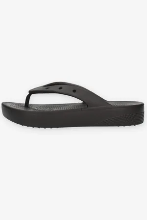 Crocs Classic Platform Flip W Infradito neri