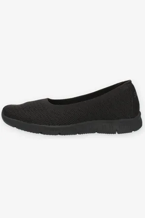 Skechers 100360-BBK Be-Cool Wonderstruck Slip on nere da donna