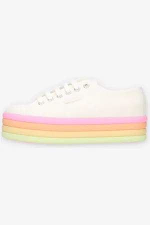 Superga Sneakers Platform multicolore
