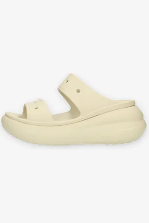 Crocs Crush Sandal W Sandali scalzati avorio con zeppa