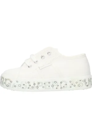 Superga 2730 Kids Lettering Printed Platform