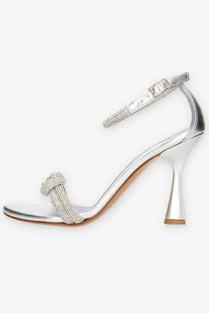 Albano Sandali da donna con strass e tacco