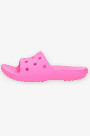 Crocs Classic Slide Kid Ciabatte rosa da bimba
