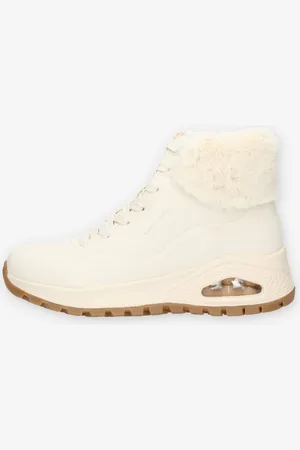 Skechers 167274-NAT Uno Rugged Fall Air Sneakers beige